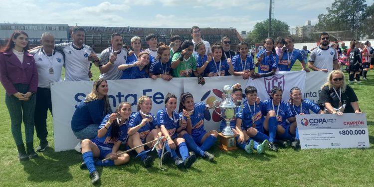 La Liga Santafesina se consagró en la Copa Santa Fe de fútbol femenino