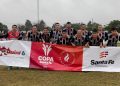 Atlético y Tiro ganó bajo la lluvia y quedó bien parado de cara a la revancha