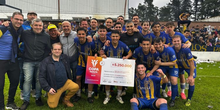 Centenario de San José de la Esquina es finalista de la Copa Santa Fe de fútbol