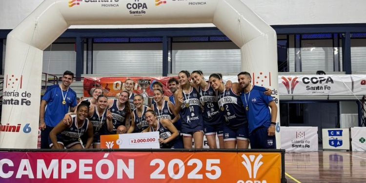 Básquet femenino: Náutico de Rosario se consagró campeón de la Copa Santa Fe