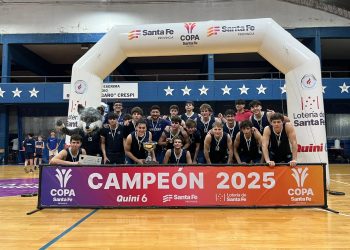 Básquet masculino: Gimnasia y Esgrima de Santa Fe, campeón en U17