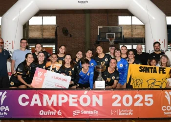 Handball femenino: IL Peretz celebró y se quedó con la Copa Santa Fe